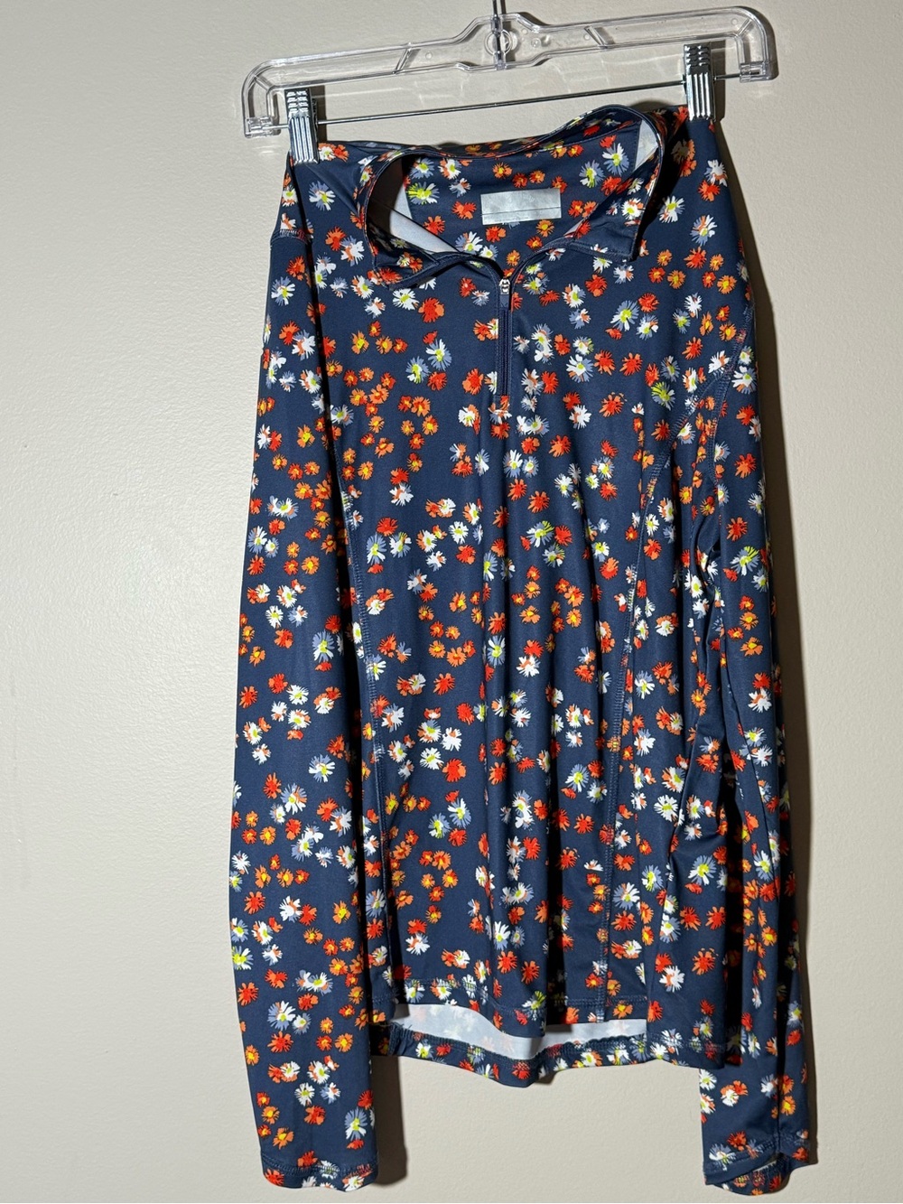 Callaway Weather Series Women's Floral 1/4 Zip Golf Pullover Small S